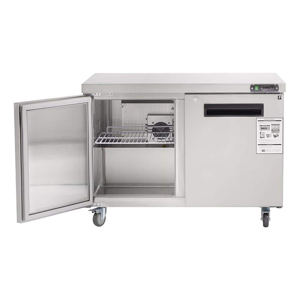 30 in. 11.9 cu. ft. Auto Defrost Upright Freezer in Stainless Steel