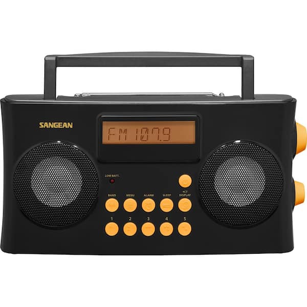 Sangean AM/FM Portable Vision Impaired Radio with Voice Prompts
