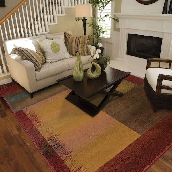 Shadowplay Beige 10 ft. x 12 ft. Area Rug