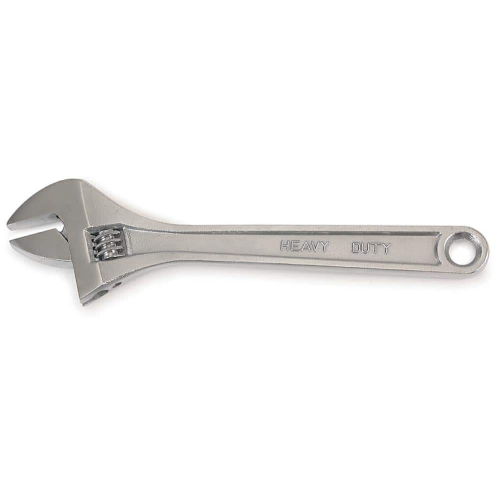 Heavy Duty Chrome 15" Adjustable Flex-Head Wrench