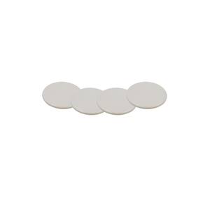 3-1/2 in. Beige Reusable Round Furniture Sliders for Carpet (4-Pack)