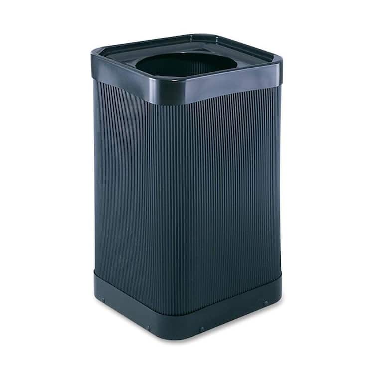 Safco At-Your-Disposal Receptacle in Black
