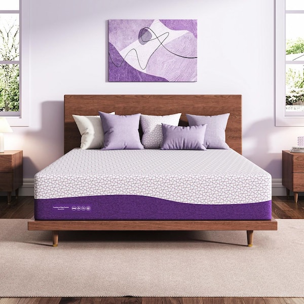 Queen Size Medium Firm Memory Foam 12 in. Bed-in-a-Box Mattress