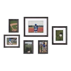 11 in. x 14 in. Black Picture Frame (Set of 6)