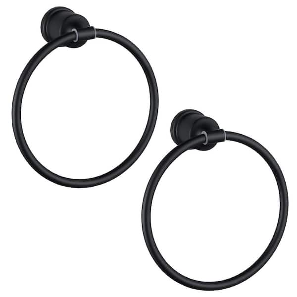 Home depot black online towel ring