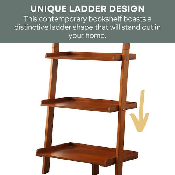 American Heritage Bookshelf Ladder Yellow