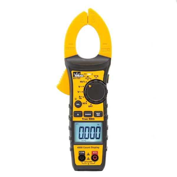 400 Amp AC TRMS Clamp Meter, with NCV and Temp