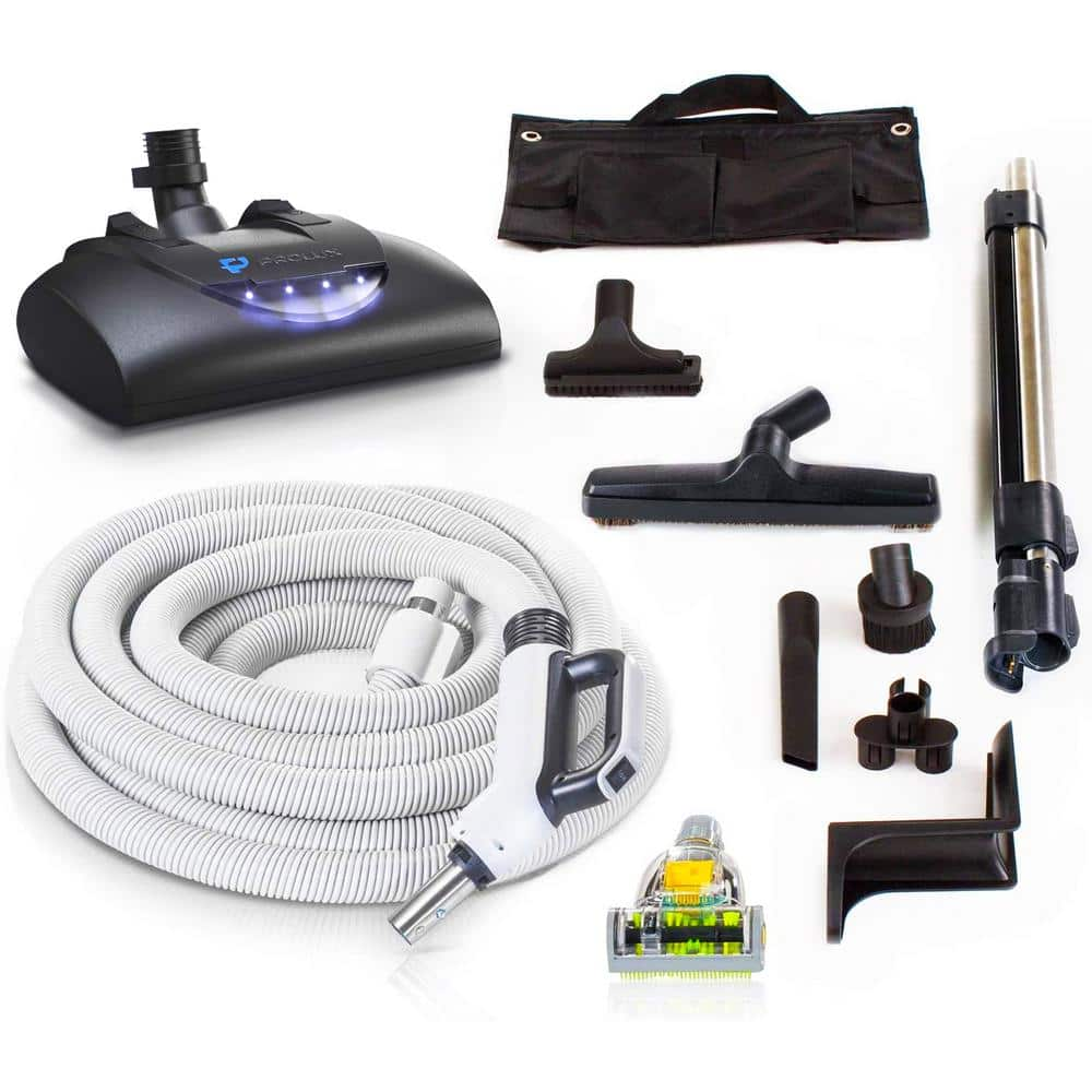 Prolux Premium 35 ft. Universal Central Vacuum Hose Kit With Wessel ...