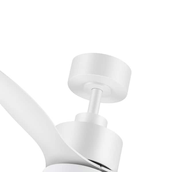 Breezary Sawyer 42 in. Indoor White Ceiling Fan with Integrated