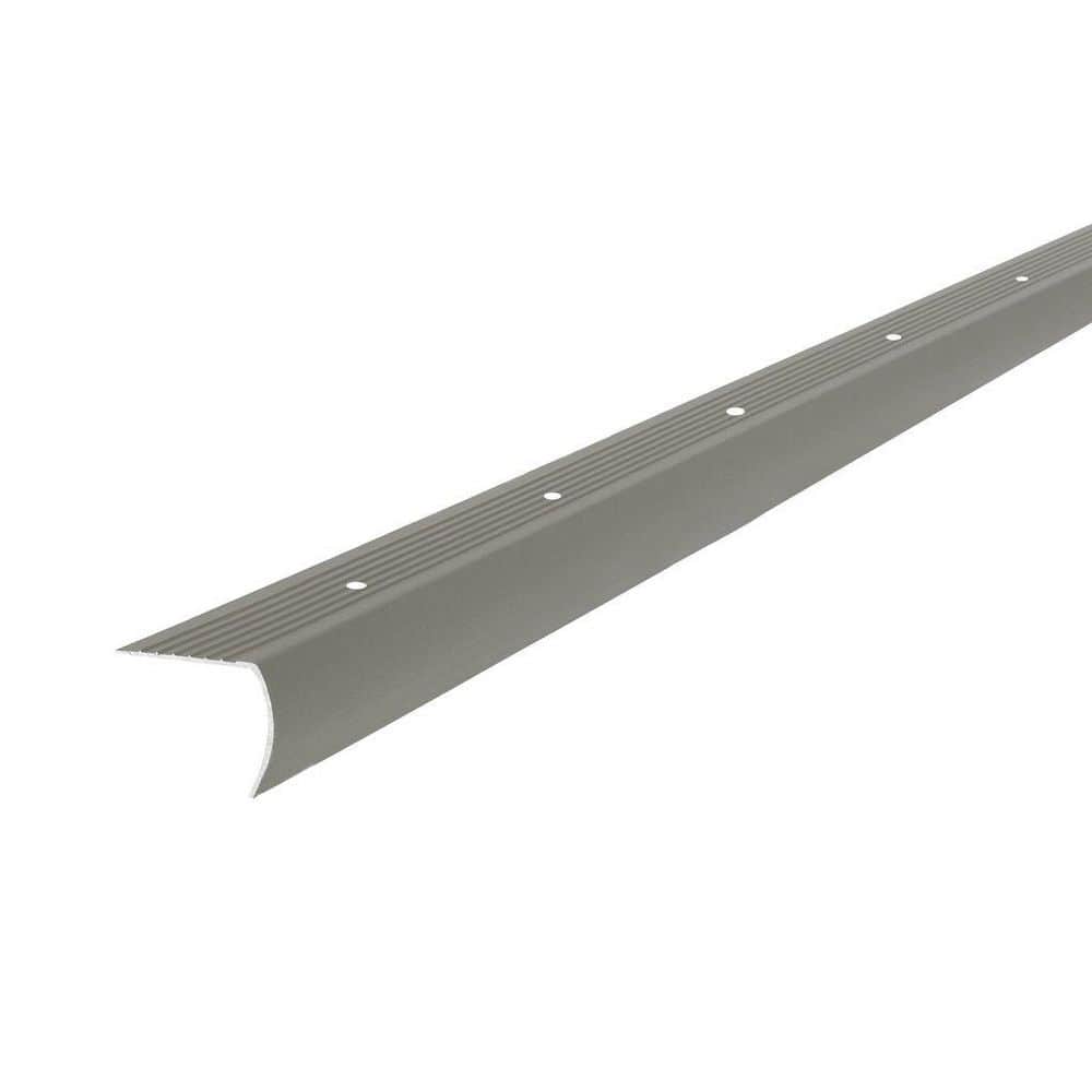 1-1/8 in. x 36 in. Titanium Aluminum Brushed Stair Edging price history on PriceWatchPro