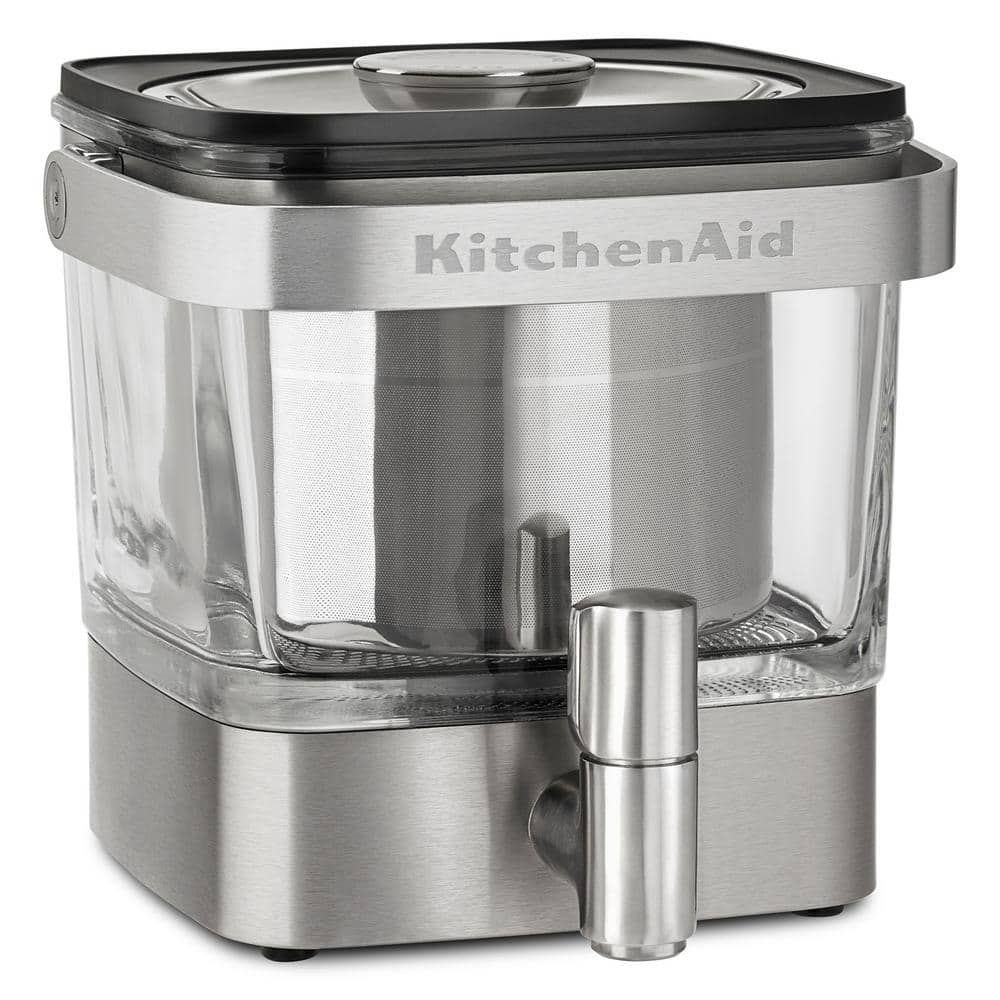 Saucer gips Bare overfyldt Reviews for KitchenAid 14-Cup Stainless Steel Cold Brew Coffee Maker | Pg 1  - The Home Depot