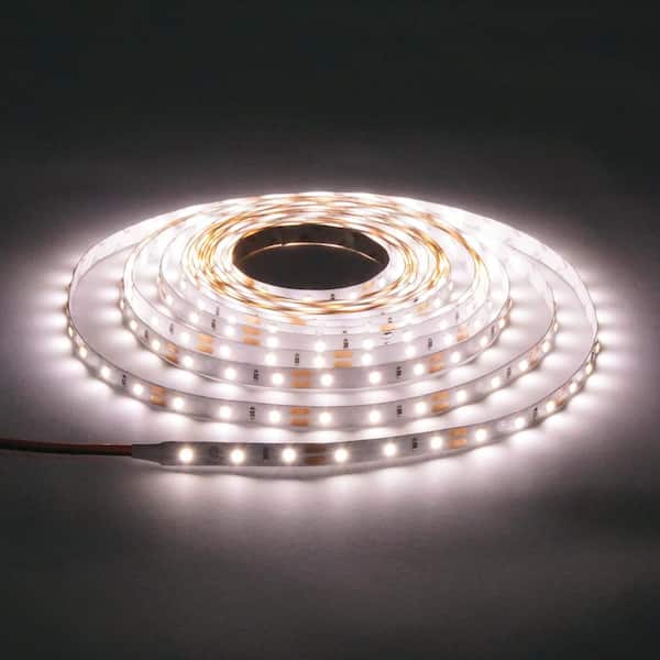 EcoSmart 32 ft. Smart RGB and Tunable White Strip Light Powered by Hubspace  AL-TP-RGBCW-60-2232 - The Home Depot