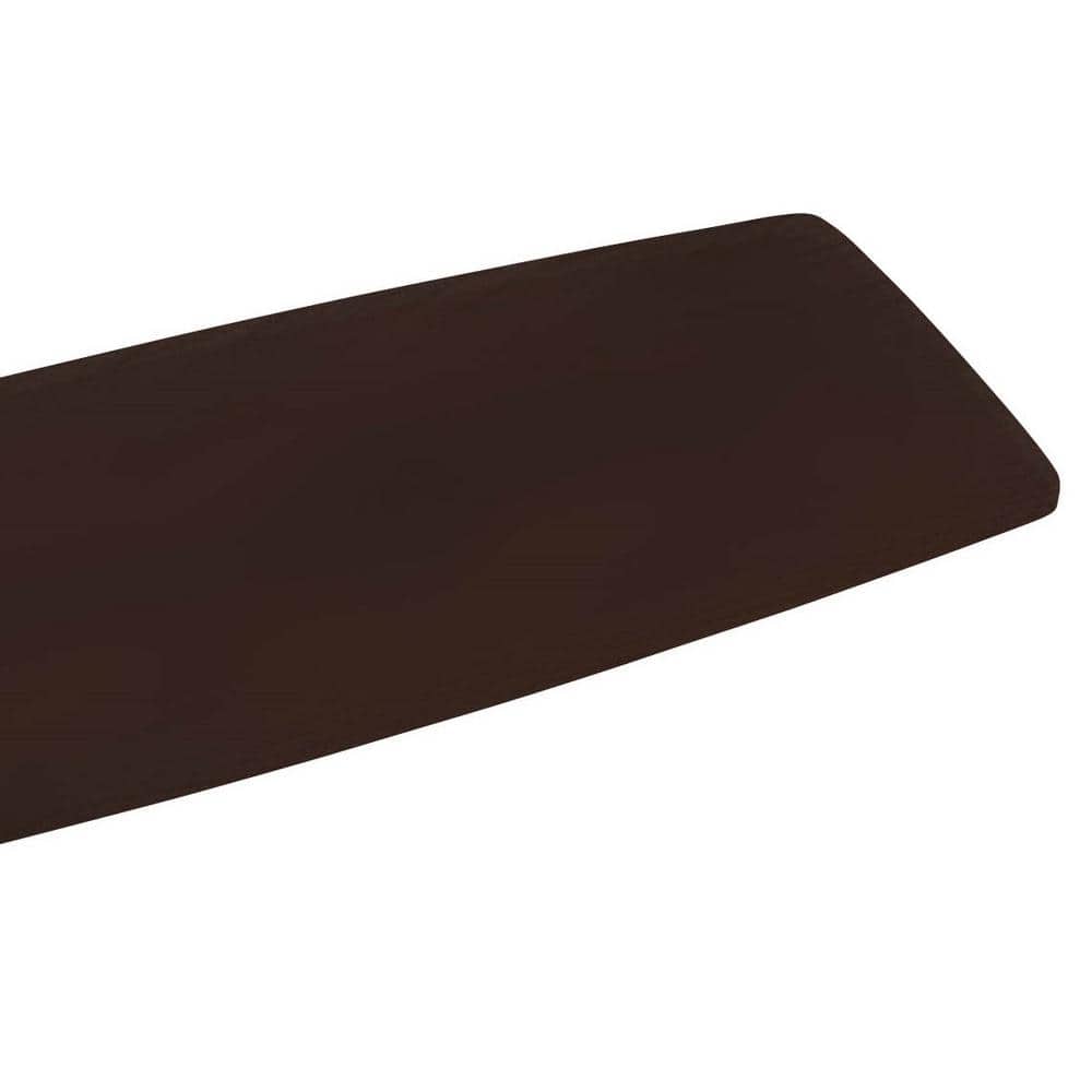 52" Oil Rubbed Bronze Ceiling Fan with Frosted Glass LED Light