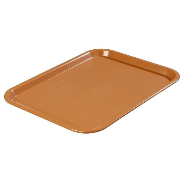 Carlisle 12 in. x 16 in. Polypropylene Serving/Food Court Tray in Light Brown (Case of 24)