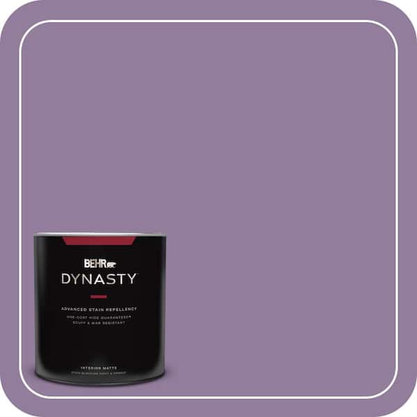 BEHR DYNASTY 1 qt. #660D-5 Wildflower Matte Interior Stain-Blocking Paint and Primer