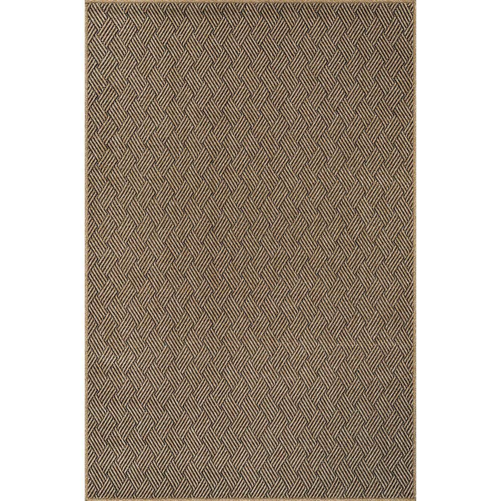 Haven 4 ft. x 6 ft. Natural Basketweave Washable Easy Jute Modern Indoor Outdoor Area Rug price history on PriceWatchPro