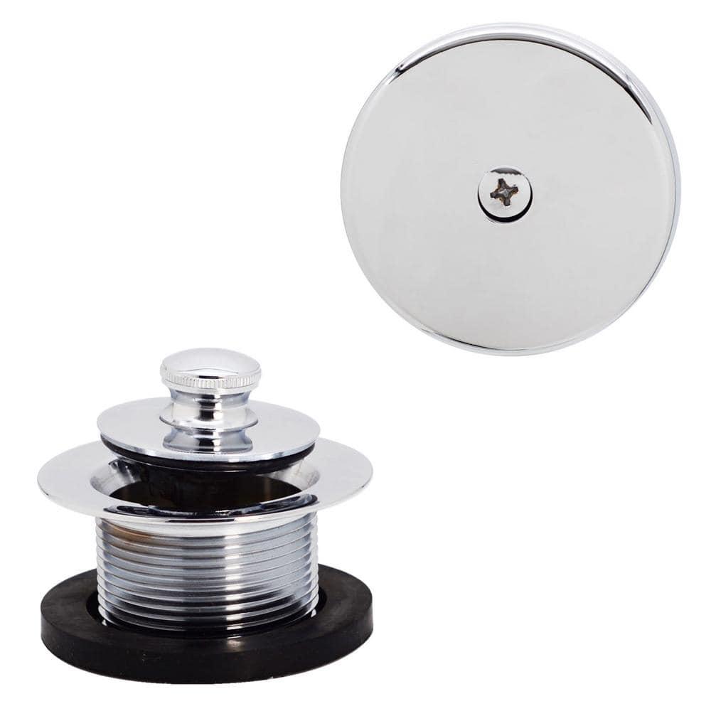 1-1/2 in. NPSM Coarse Thread Twist and Close Tub Trim Set with 1-Hole Overflow Faceplate, Polished Chrome price history on PriceWatchPro
