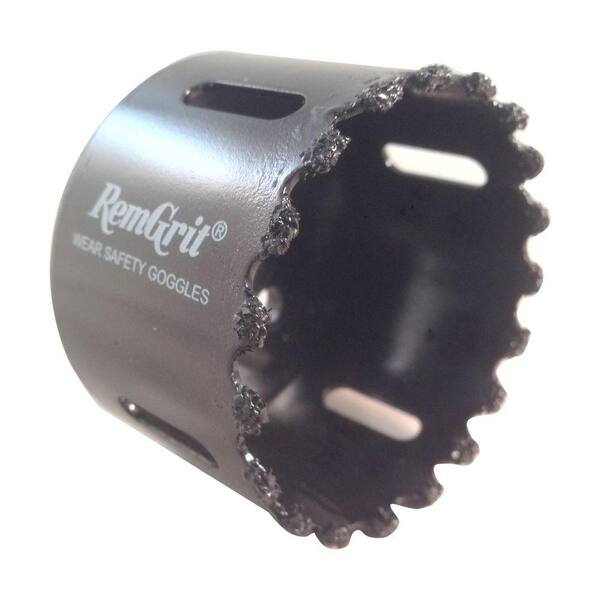 RemGrit 23/8 in. Diameter Carbide Grit Hole SawG038 The Home Depot