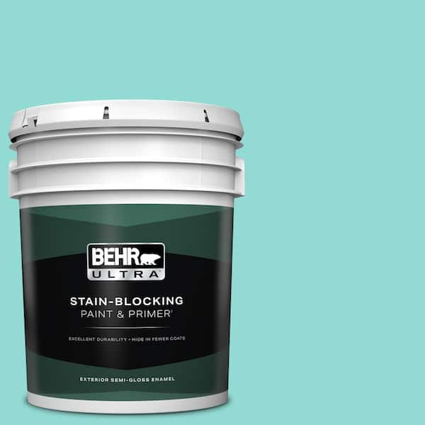 BEHR ULTRA 5 gal. #490A-3 Sweet Rhapsody Semi-Gloss Enamel Exterior Paint & Primer