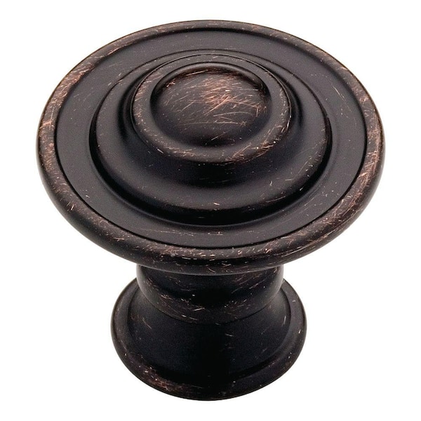 Liberty New Traditional 1-3/16 in. (30 mm) Venetian Bronze Round Cabinet Knob