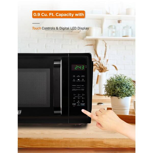 Commercial CHEF 18.9 in. W 0.9 cu. ft. 900-Watt Countertop Commercial CHEF 18.9 in. W 0.9 cu. ft. 900-Watt Countertop