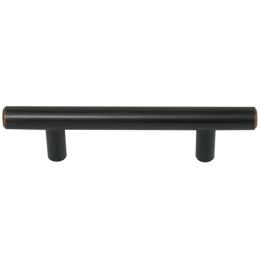 Melrose 4 in. Center-to-Center Oil Rubbed Bronze Bar Pull Cabinet Pull (10-Pack) price history on PriceWatchPro