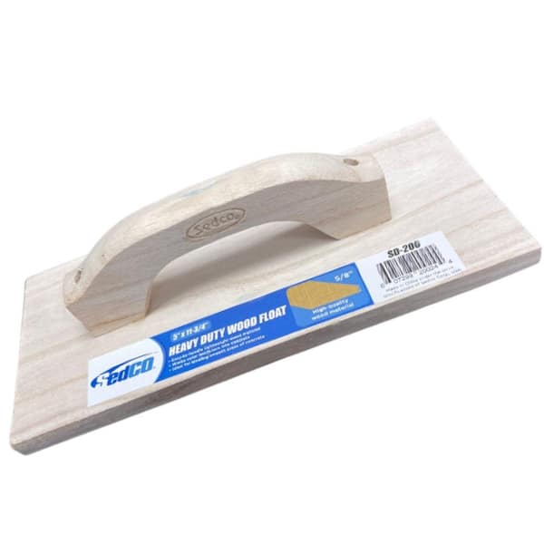 Sedco 11-3/4 in. x 5-1/2 in. Concrete Wood Float