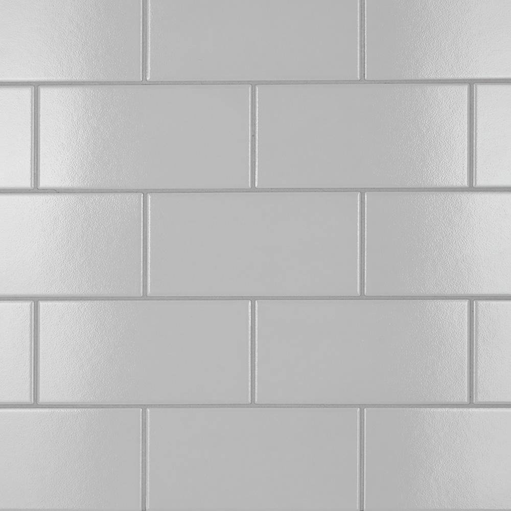 Piscina Brick Blanco Brillo 4-3/4 in. x 9-5/8 in. Porcelain Floor and Wall Take Home Tile Sample price history on PriceWatchPro