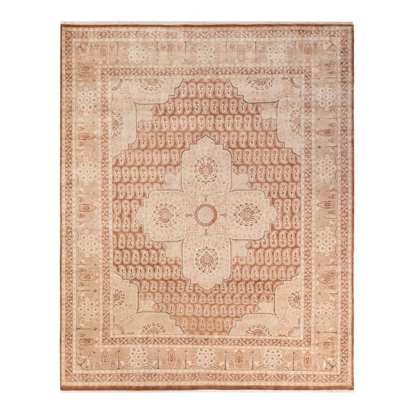 Solo Rugs Mogul One-of-a-Kind Traditional Yellow 8 ft. 2 in. x 10 ft. 2 in. Area Rug