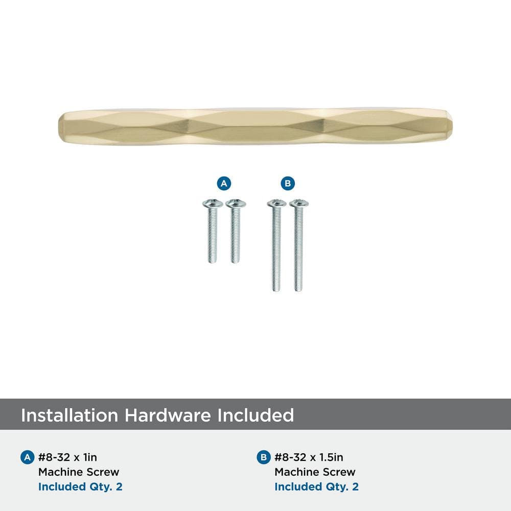 Champagne Bronze 6-Inch Modern Bar Cabinet Pull