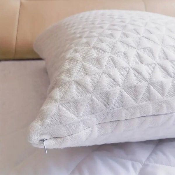  100% Talalay Latex Pillow Bed Pillow for Sleeping, Extra Soft  Natural Latex Sleeping Pillow for Back, Stomach or Side Sleepers, Removable  Breathable Cotton Cover - High Elasticity (Standard) : Home & Kitchen