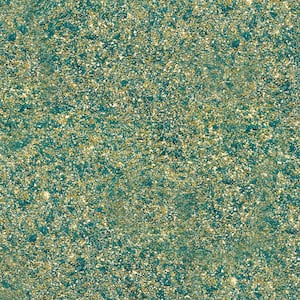 Silk Wallpaper - Versailles I - Textured Surface Wallcovering - Green - Trowel apply