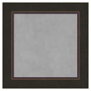 Milano Bronze 26 in. x 26 in Framed Magnetic Board