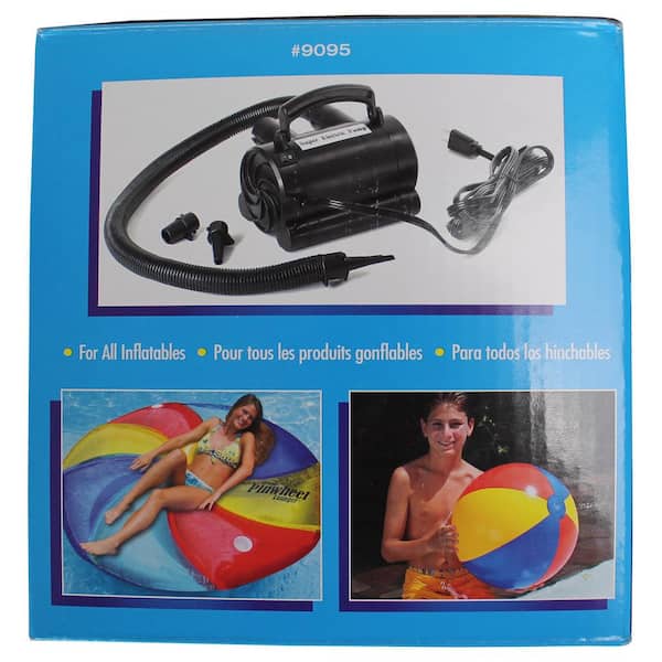 Foot Pump Blow Ups Air Inflatables Beach Balls Airbeds Pools Fast Inflate 