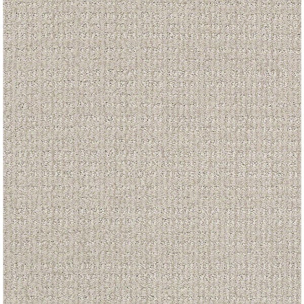 Recognition II - Graceful - Beige 24 oz. Nylon Pattern Installed Carpet