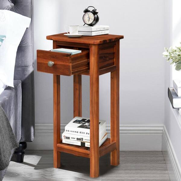 Rustic Wooden Bedside Tables - Mojo Boutique