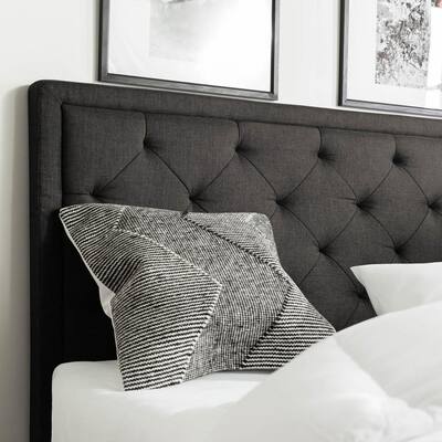 Upholstered Headboard with Diamond Tufting