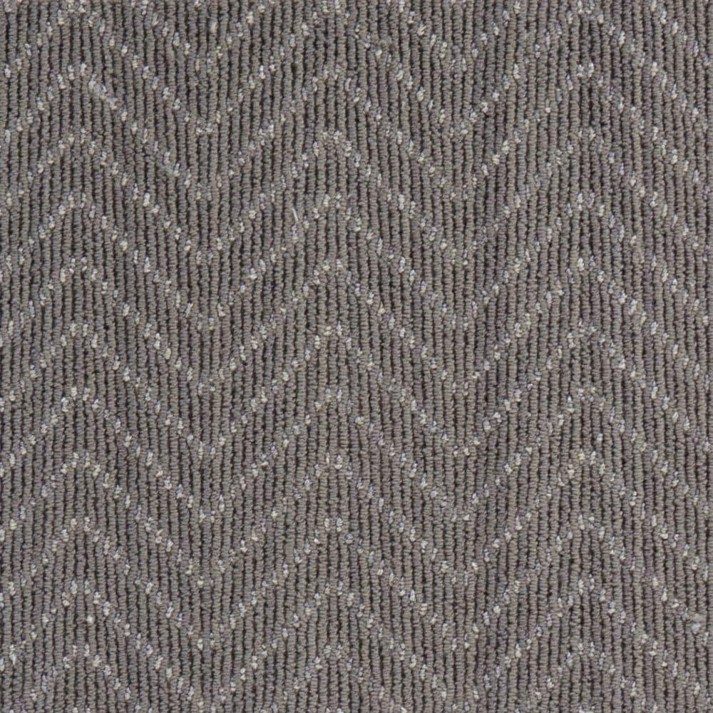 6 in. x 6 in. Pattern Carpet Sample - Merino Herringbone - Color Battleship price history on PriceWatchPro