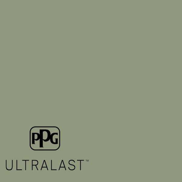 PPG UltraLast 1 qt. #PPG1124-5 Cavern Moss Semi-Gloss Interior Paint and Primer