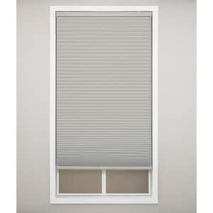 Gray Cloud Cordless Blackout Polyester Cellular Shades - 24 in. W x 84 in. L