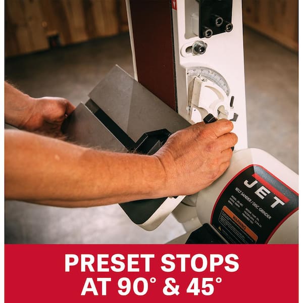 Jet JSG-6DC Belt/Disc Sander 708599 - The Home Depot