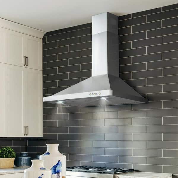 36 recirculating range hood