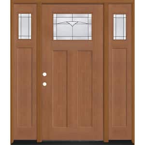 Steves & Sons Regency 68 in. x 80 in. 1/4 TopL Horizon Glass LHIS
