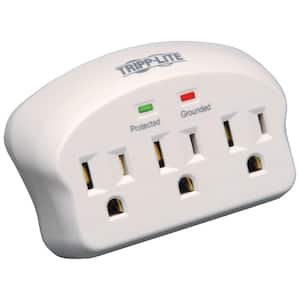 Direct Plug-in 3-Outlet Surge Protector