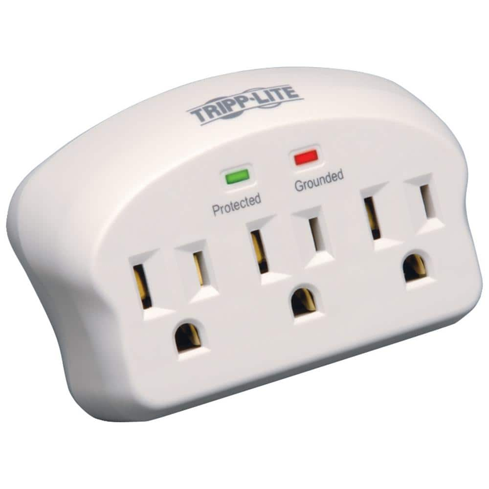 Tripp Lite Direct Plug-in 3-Outlet Surge Protector