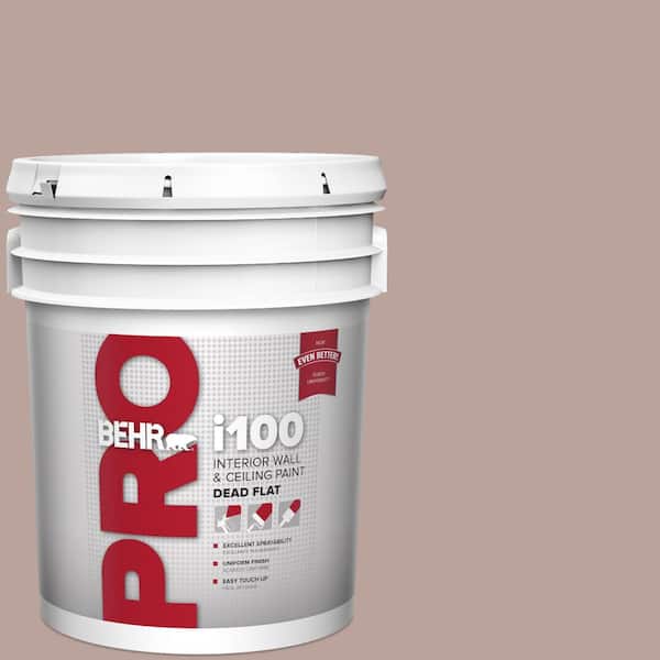 5 gal. #N150-3 Cocoa Craving Dead Flat Interior Paint