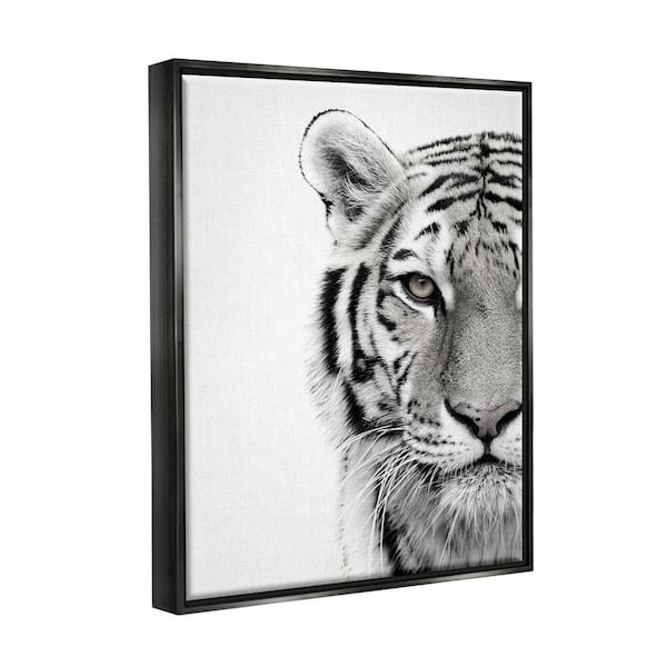 Tiger Wall Art Pencil Sketch 2 Pack 