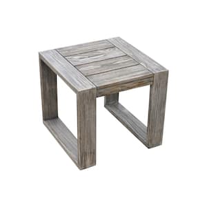 North Shore Collection Teak Outdoor Side Table