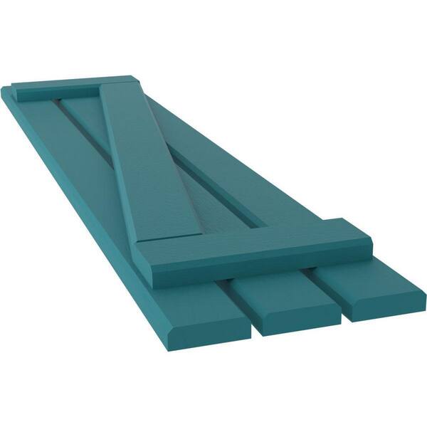 Ekena Millwork 11-1/2 in. W x 49 in. H Americraft 3 Board Exterior
