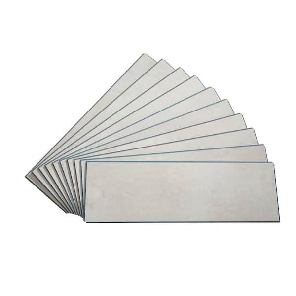 PALISADE Wintry Mix 22.8 in. L x 7.31 in. W Waterproof Adhesive No Grout Vinyl Wall Tile (11 sq. ft./Case)